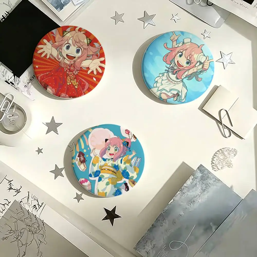 

A-Anya Forger Animation Brooches Cartoon Badge Pins Backpack Hat Accessories Friend Gift