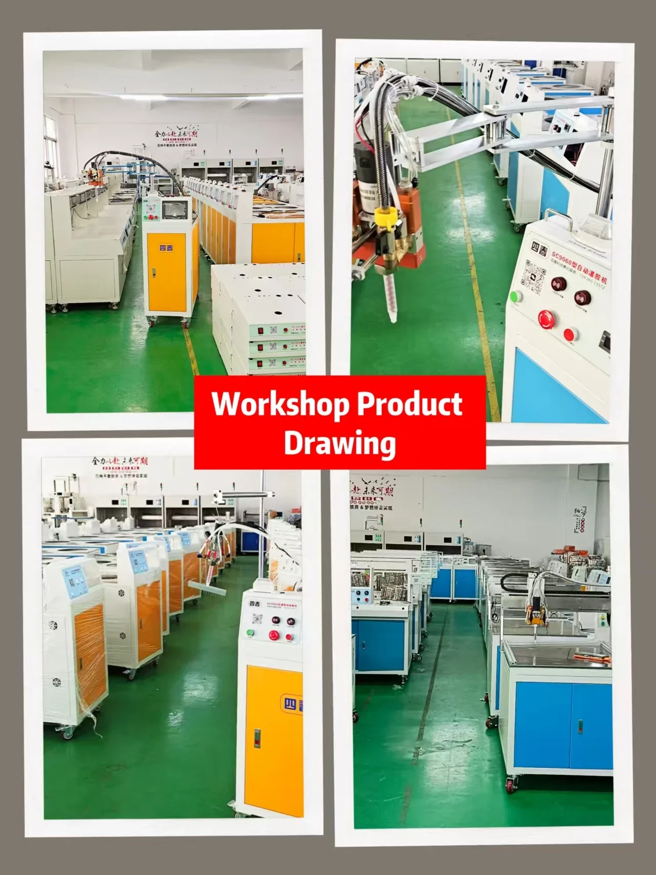 TLF Core Components Tandwiellager PLC-CCD Vision Lijmdoseermachine