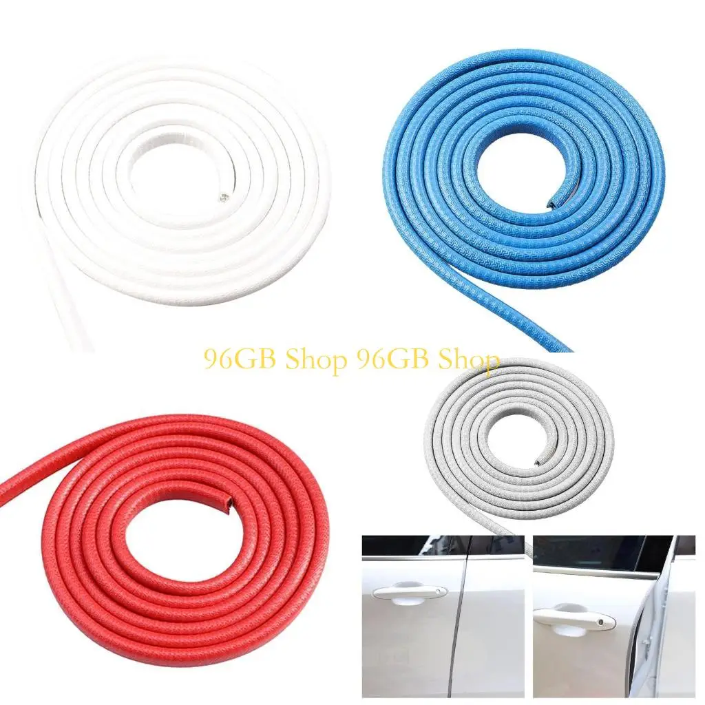 

96GB Universal Car Door Guard Door Sill Protector, Automotive Anti-Collision Strip for Car Door for Most Car,16Ft