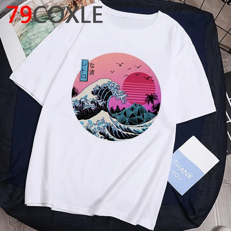 Vaporwave Aesthetic Cool T Shirt Men Fashion Streetwear Harajuku T-shirt Graphic Summer Casual Tshirt Hip Hop Top Tees Male