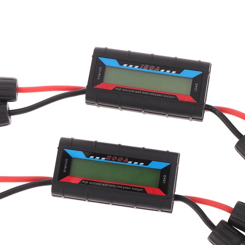 150A/200A Solar Energy Tester With Photovoltaic Connector Power Meter RC Model Aircraft Power Meter Analyzer Current Power Meter