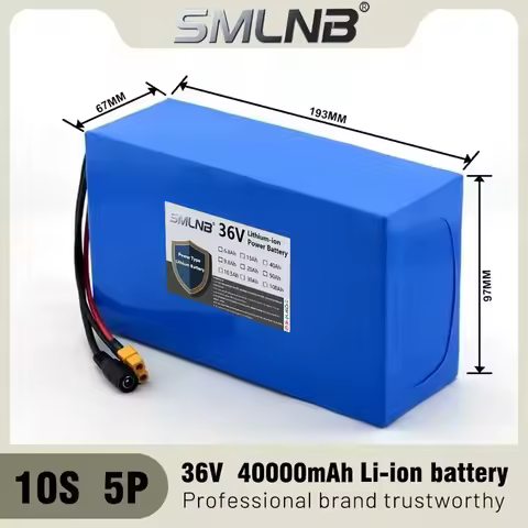 10S5P 36V 40000mAh Electric Scooter Lithium Battery 18650 battery pack 36V 40Ah Electric Scooter Electric Scooter Battery