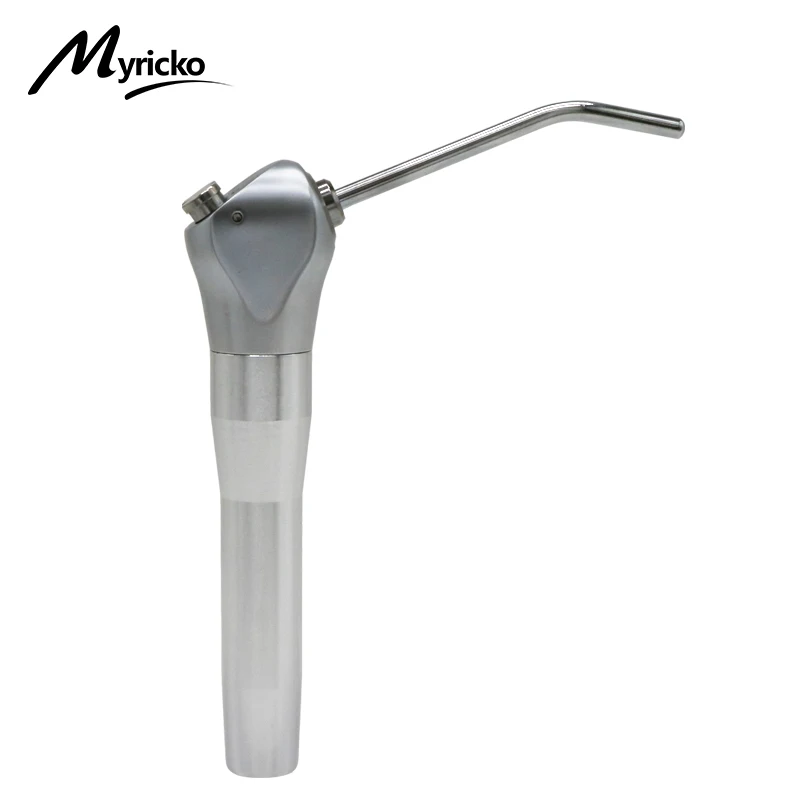 Dental 3 Way Syringe Handpieces 2 Nozzles Tips Tubes Air Water Spray Triple Dentistry Cleaning Equipment Dentist Material Sliver