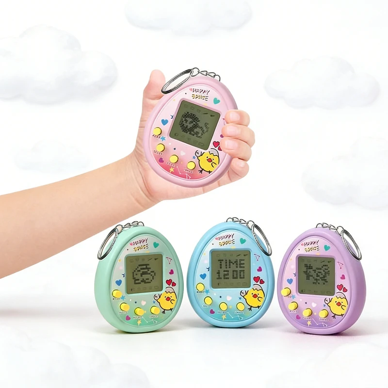 

Электронный питомец виртуального тамагочи в стиле ретро — интерактивная игрушка | Идеальный подарок для детей, геймеров и праздников