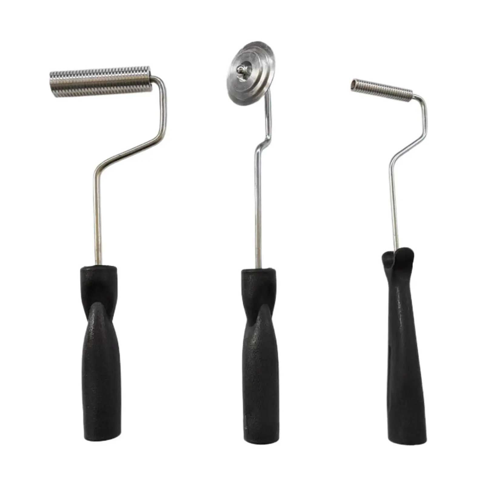 Juego de 3 paletas para laminado, rodillo de resina de fibra de vidrio fácil de usar, rodillo para burbujas de fibra de vidrio, resistente al desgaste para taller, fábrica