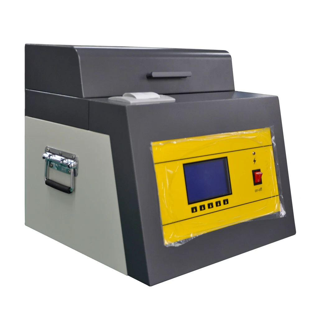 80KV Transformer BDV Tester with Standard 2.5mm Electrode Gap Insulation Oil Test Repeatability 1-9 times Optional