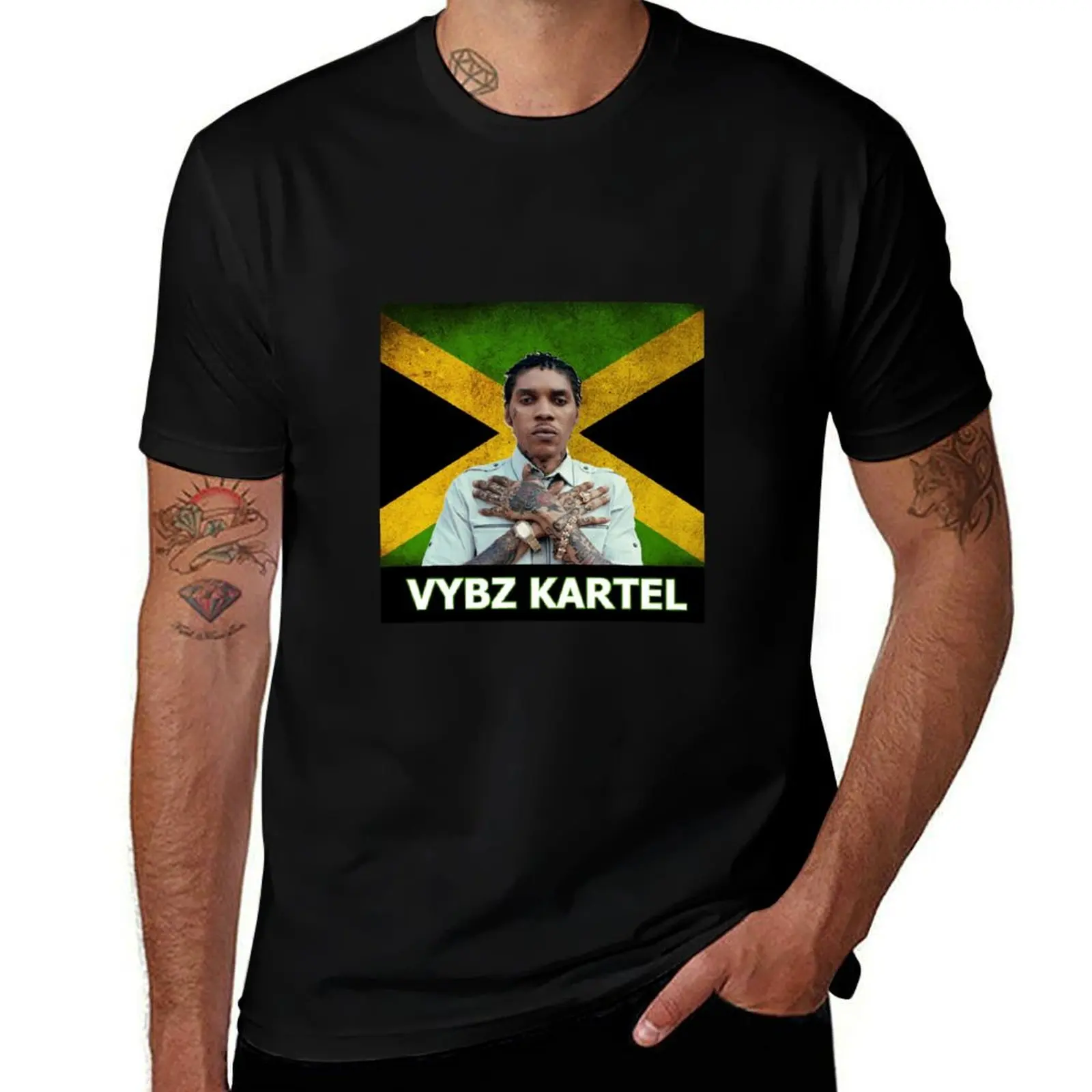 

Vybz Kartel T-Shirt man tshirt anime t shirts oversize t shirts for man pack white T-Shirt
