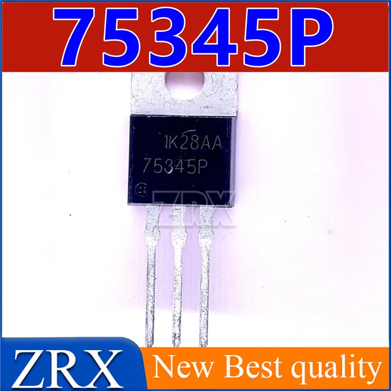 HUF75345P-Newインポートから-220 55v 75a、75345p、ロットあたり5個