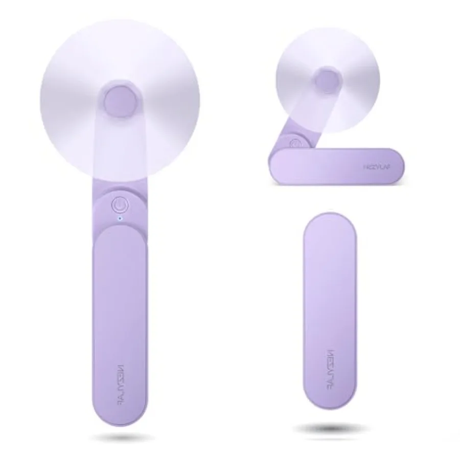 

Portable mini handheld Fan, small Rechargeable Personal Fan for 9-15 Hours Runtime, Pocket Design for Travel/Women Essentials/v