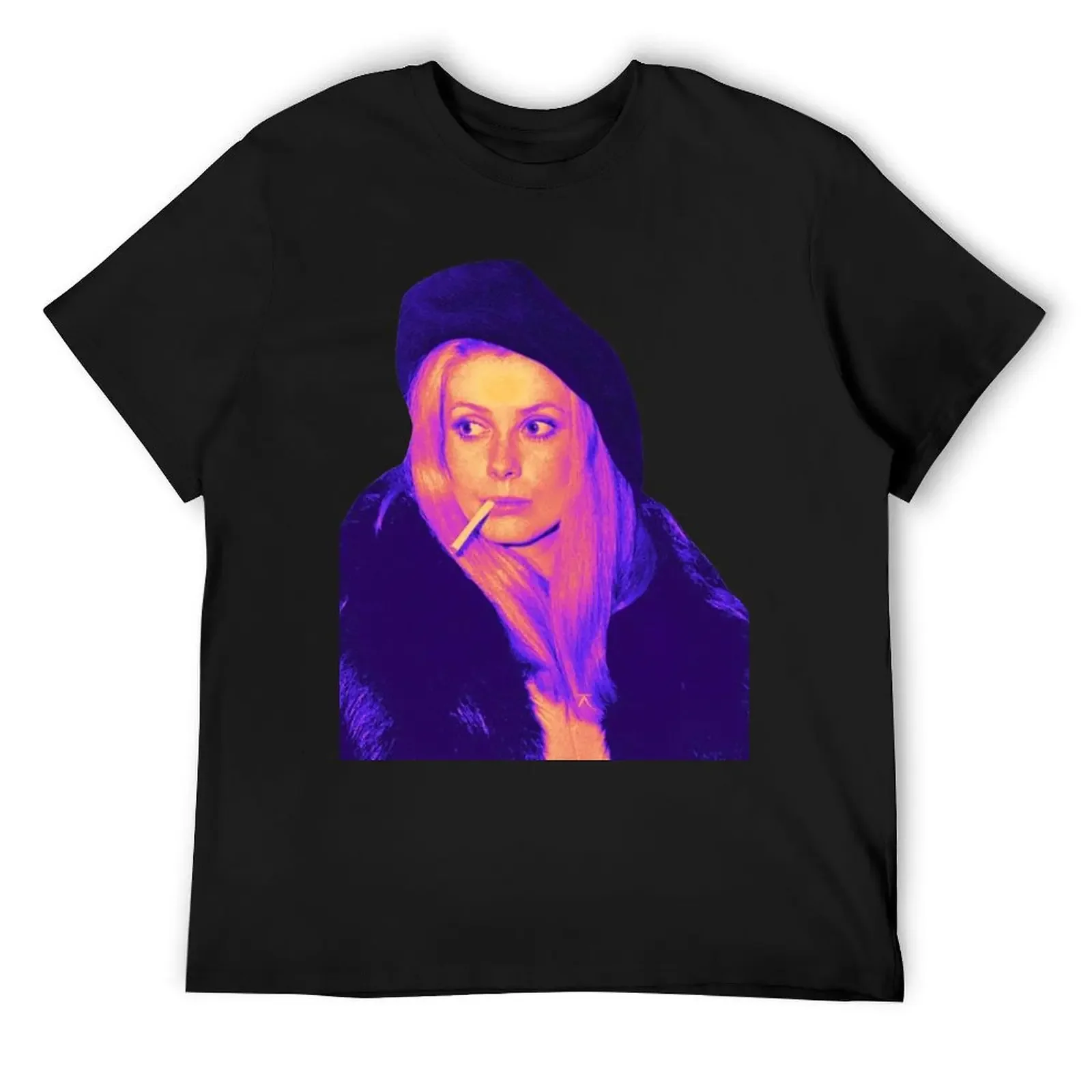 

Purple Deneuve T-Shirt summer clothes Short sleeve tee cute clothes graphic t shirt vintage outfits for men