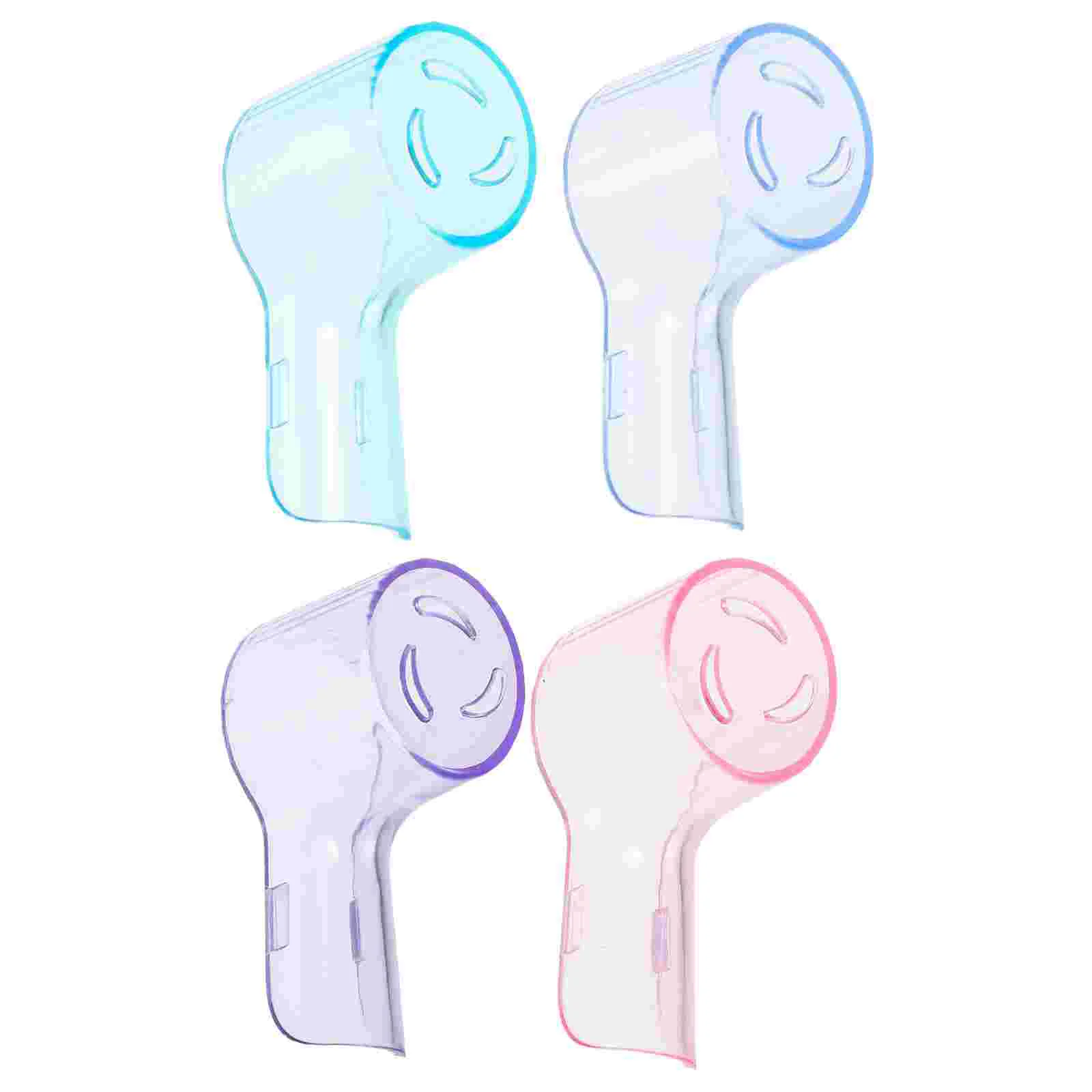 4 Pcs Toothbrush Covers Accessories Supply Caps Travel Rechargeable Cases Electric Dust