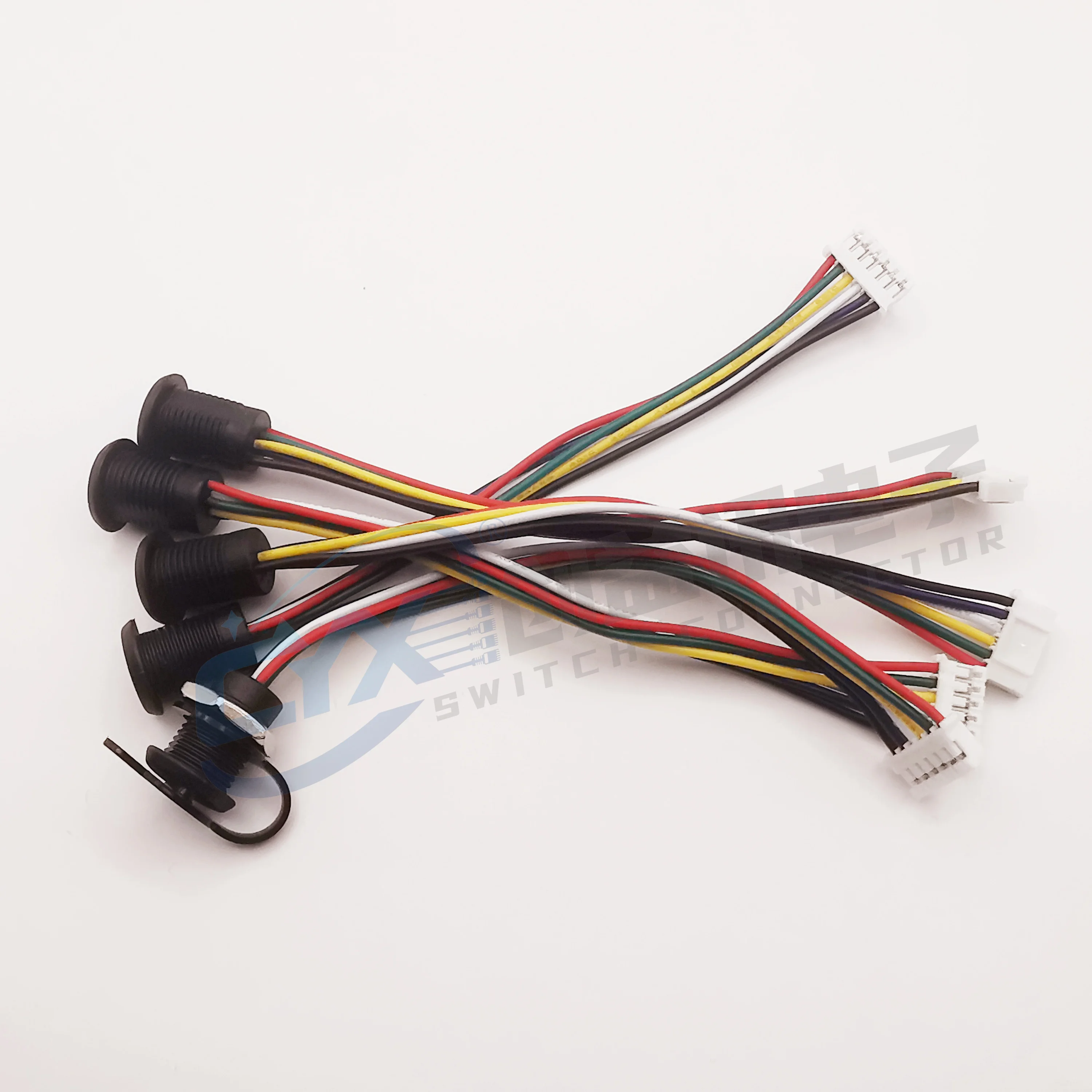 USB-C Connector Type-C to PH2.0 With CC pin Nut Snap Plate Female 3A Waterproof USB Type C High Current Fast Charging jack