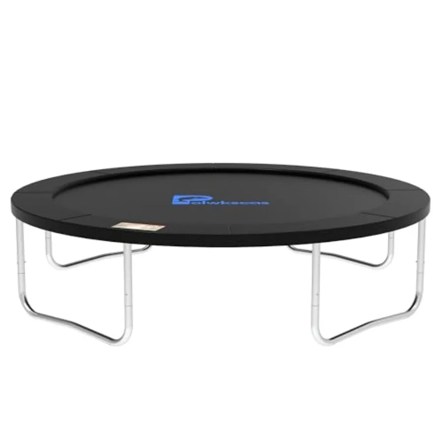 Trampoline Pad for 10ft-16ft Round Trampolines Heavy-Duty PVC Material Black Waterproof and Tear-Resistant Safety Spring Cover
