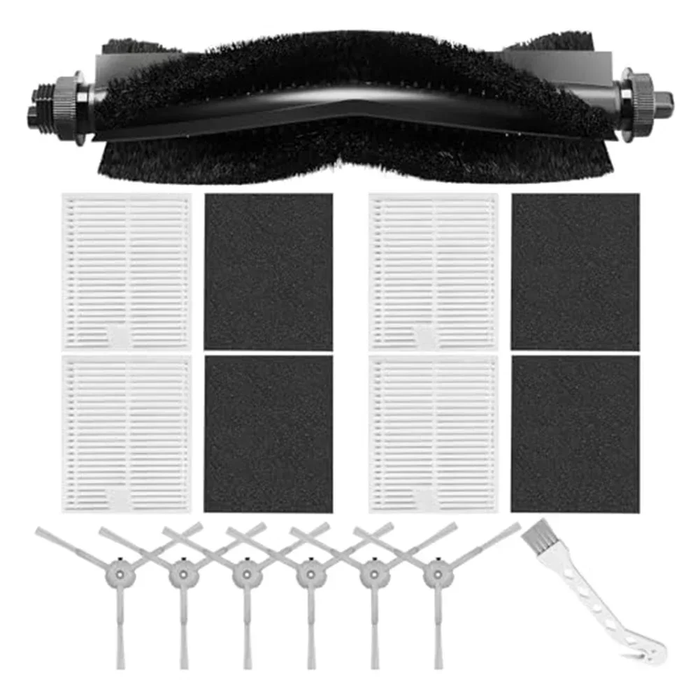 Роликовые боковые щетки, фильтры для робота-пылесоса L60/L50, запасной комплект для замены, боковые щетки, фильтры, роликовая щетка