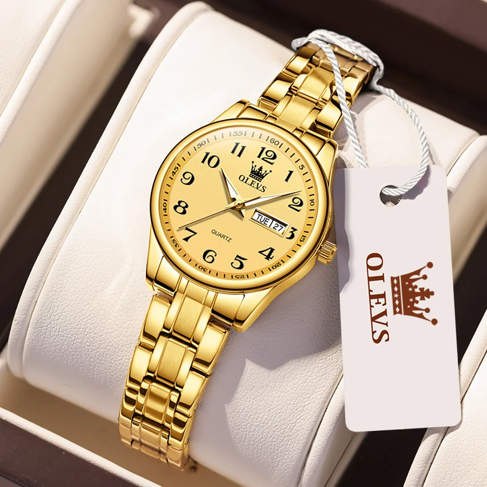 Luxury Fashion Quartz Wrist Watch For Women Relogio Feminino Reloj Mujer Elegant Ladies Waterproof Saat Montre Femmes Girls Gift