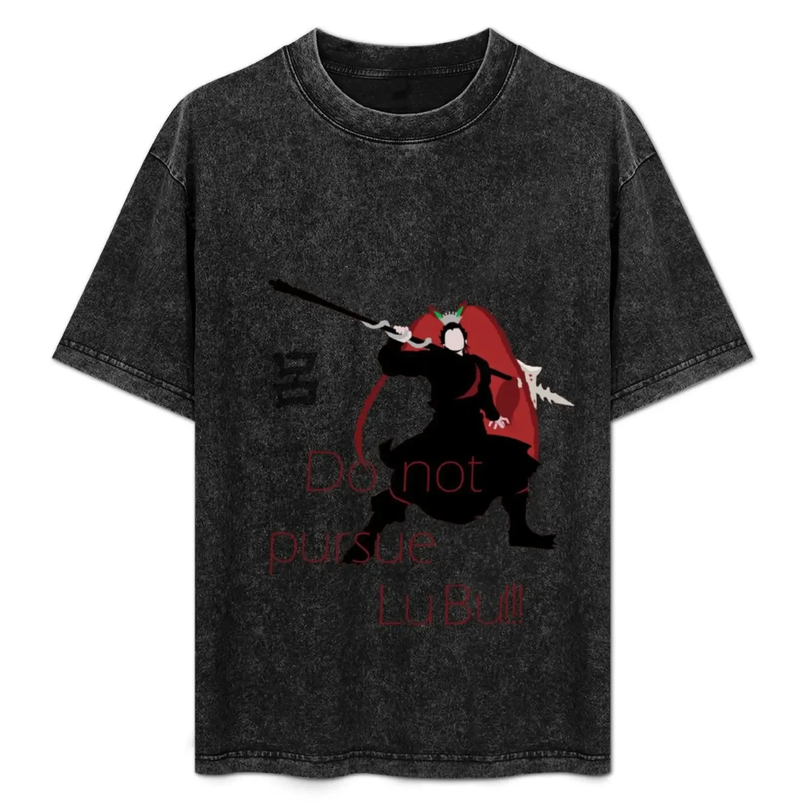 

Do Not Pursue Lu Bu T-Shirt blue lock heavyweights customs custom t shirt vintage t shirt men