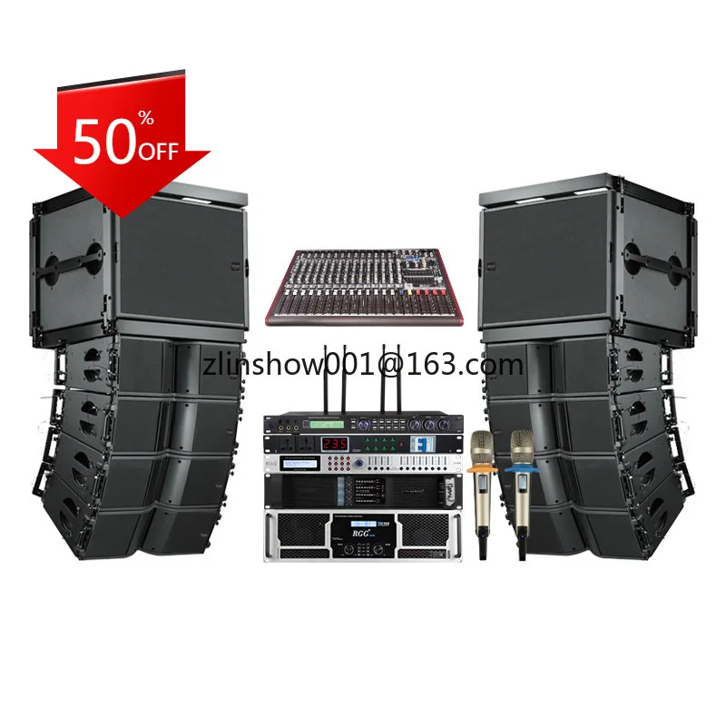 Stage Stereo Suit Large Outdoor Performance Professional Amplifier Bar High Power Linear-Array Amplifier Equipment