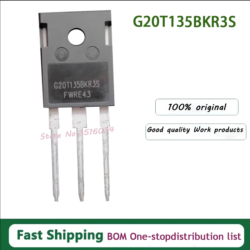 

10 шт./лот G20T135BKR3S 20A1350V TO-247 100% новый