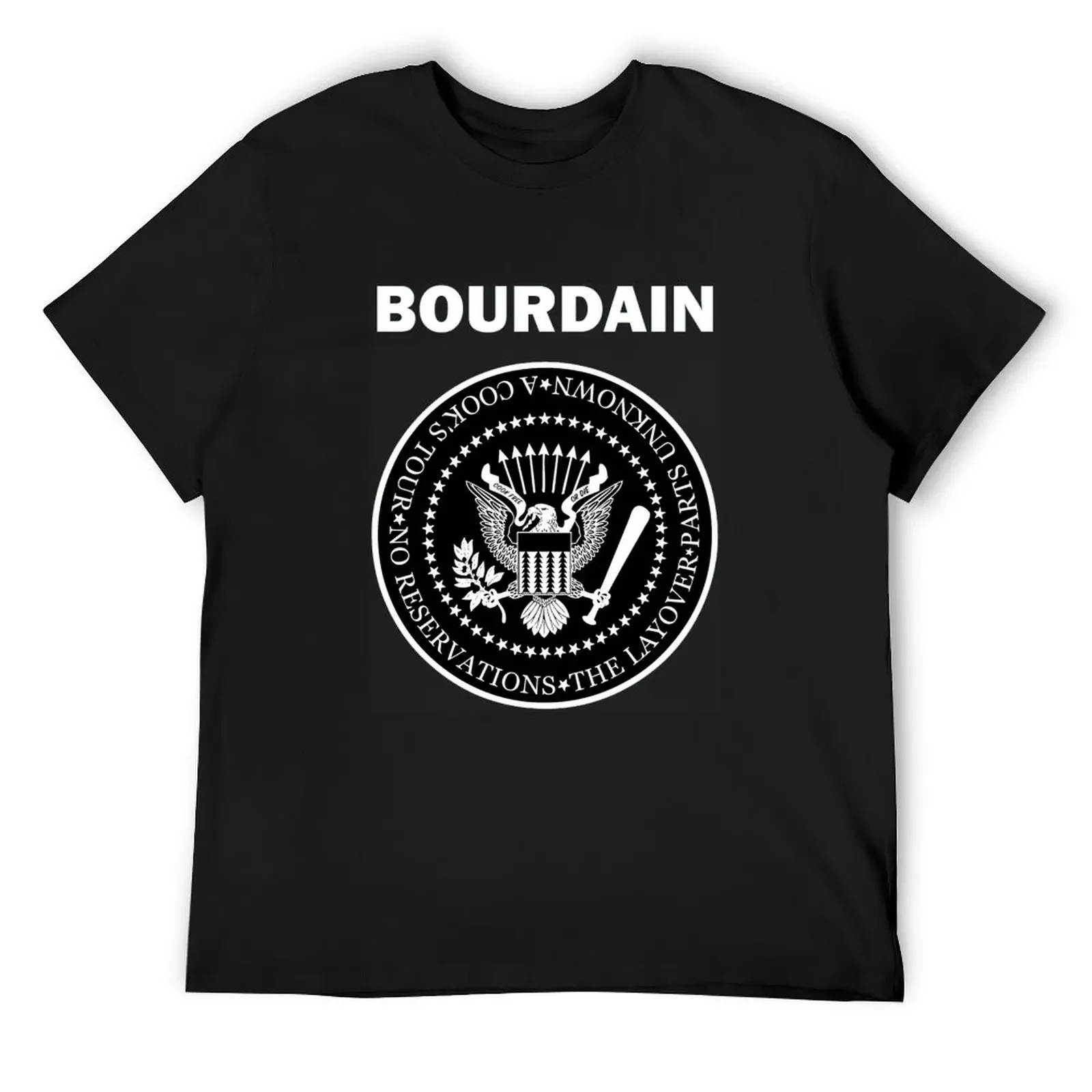 

Anthony Bourdain Ramones Logo T-Shirt