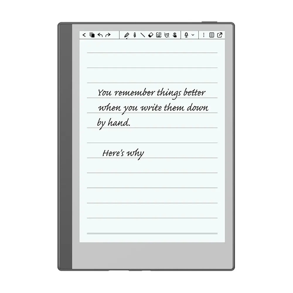 customization KloudNote Mini 9.7inch Electronic Notebook E-ink with HD Android Quad-core Cortex A35 eink tablet