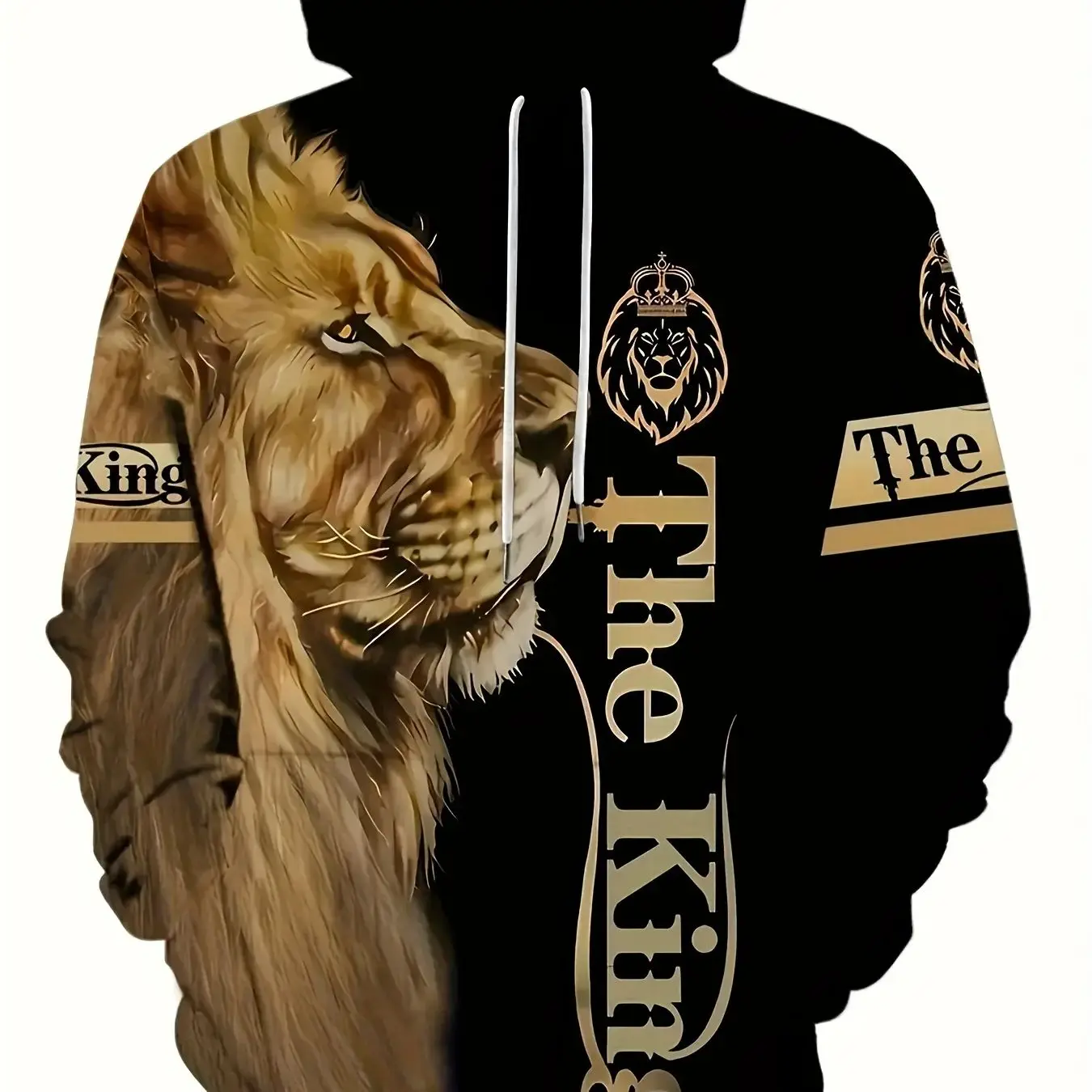 New Printed Unisex Hoodies Novelty Print 3D Patternv Hooded Pullover Sweatshirt With Pocket Hoodie Streetwear Loose Comfortable