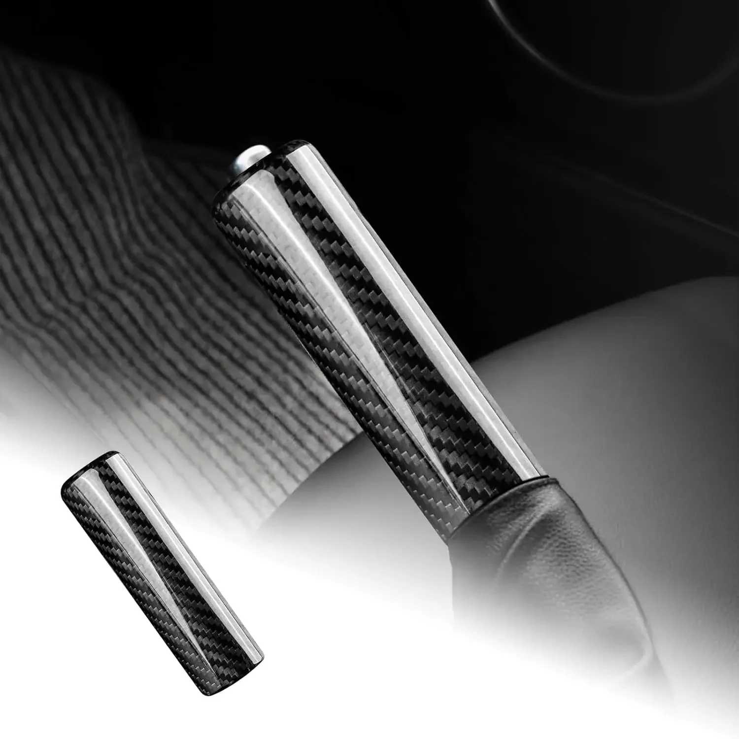 

For Mazda Roadster MX-5 2006-2015 Carbon Fiber Parts Handbrake Cover Grip Handle Lever Trim Auto Interior Accessories