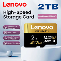 Lenovo 2TB SD Memory Card 512GB 256GB A2 U3 Micro TF SD Card 128GB High Speed MLC 1TB SD TF Card For Nintendo switch games PC