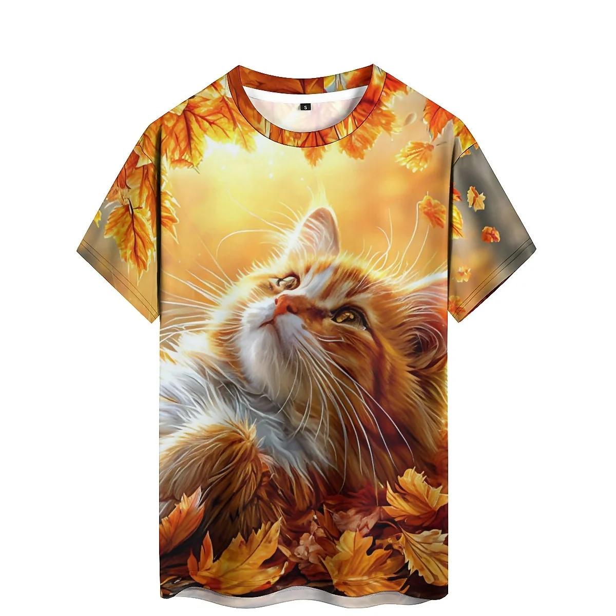 

Men's Breathable Quick-Drying Chinese Pattern 3D Printed Short-Sleeve T-Shirt - High-Quality Printing