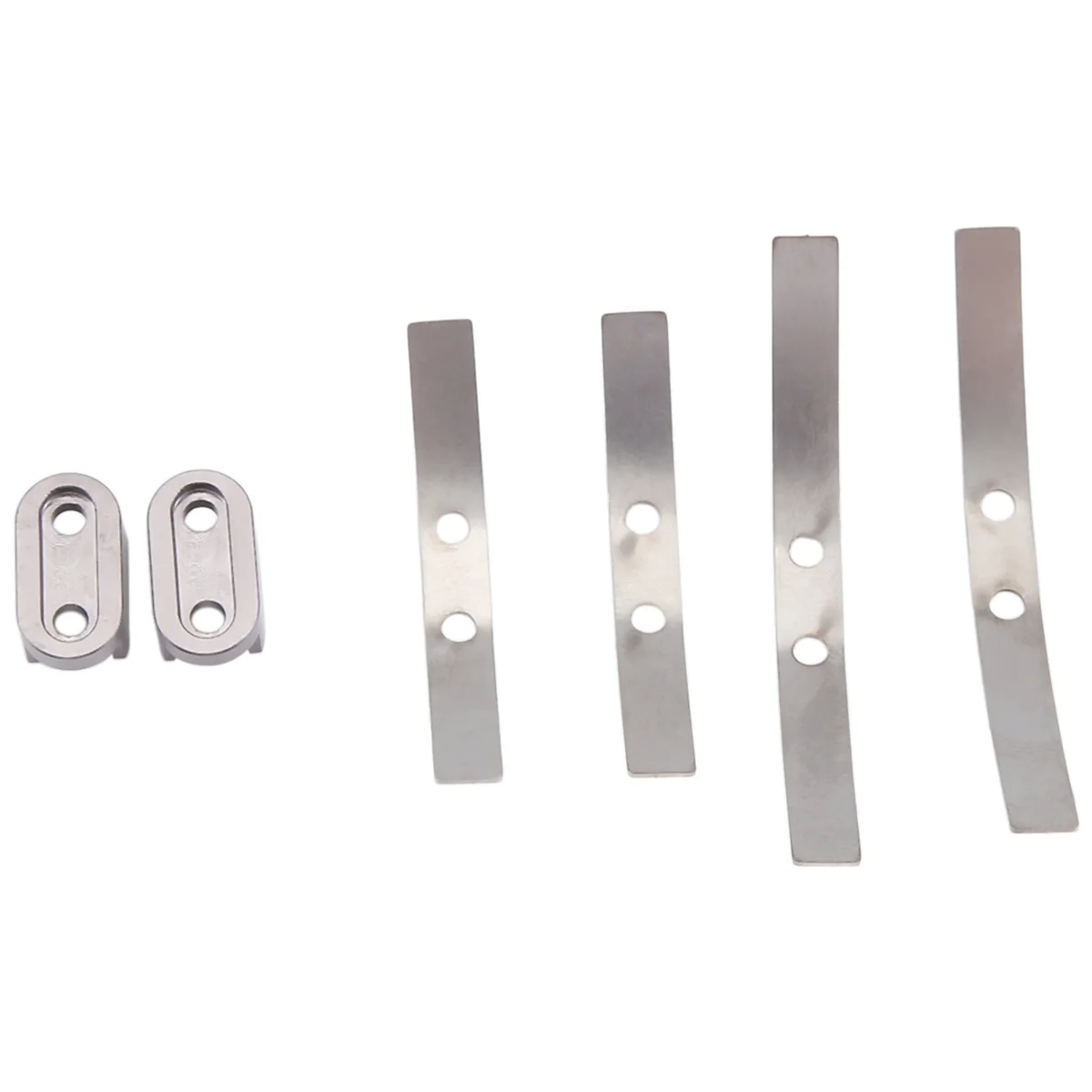 2 paia di molle a balestra in acciaio per assorbimento degli urti sospensione per WPL D12 B14 B24 B16 B36 RC camion parti di automobili accessori