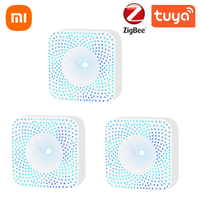 Xiaomi 6 In 1 Tuya Zigbee WIFI Smart Air Box Detector CO2 Gas Sensor Formaldehyde Voc Temperature Humidity Formaldehyde Sensor