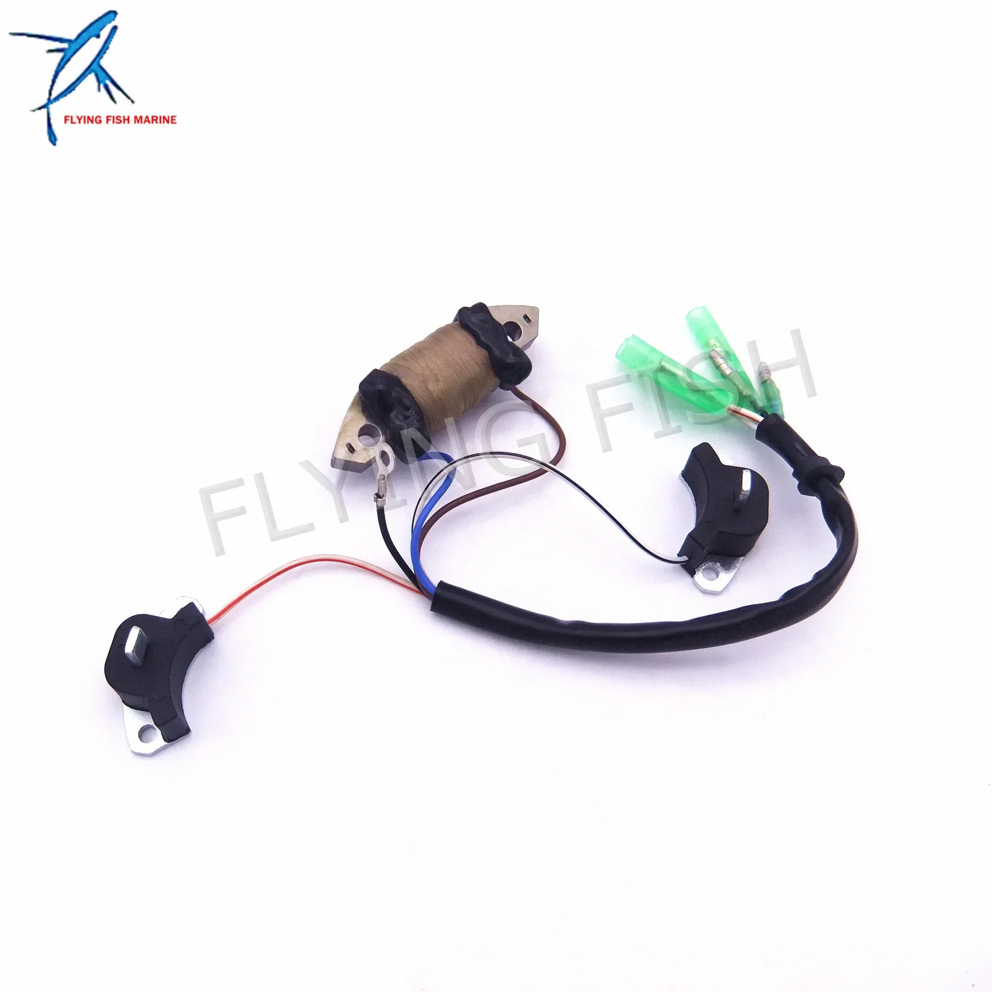 Outboard Engine Power Supply Coil Assy T20-06040200 for Parsun HDX 2-Stroke T20 T25 T30A Outboard Engine