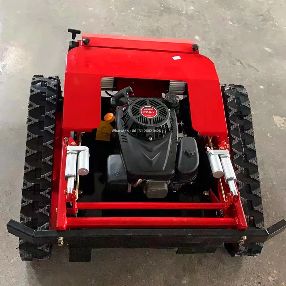 

10/12/15HP Professional Powerful Diesel Engine Grass Cutter Cutting Width 80cm/100cm/120cm Remote Control Lawn Mower