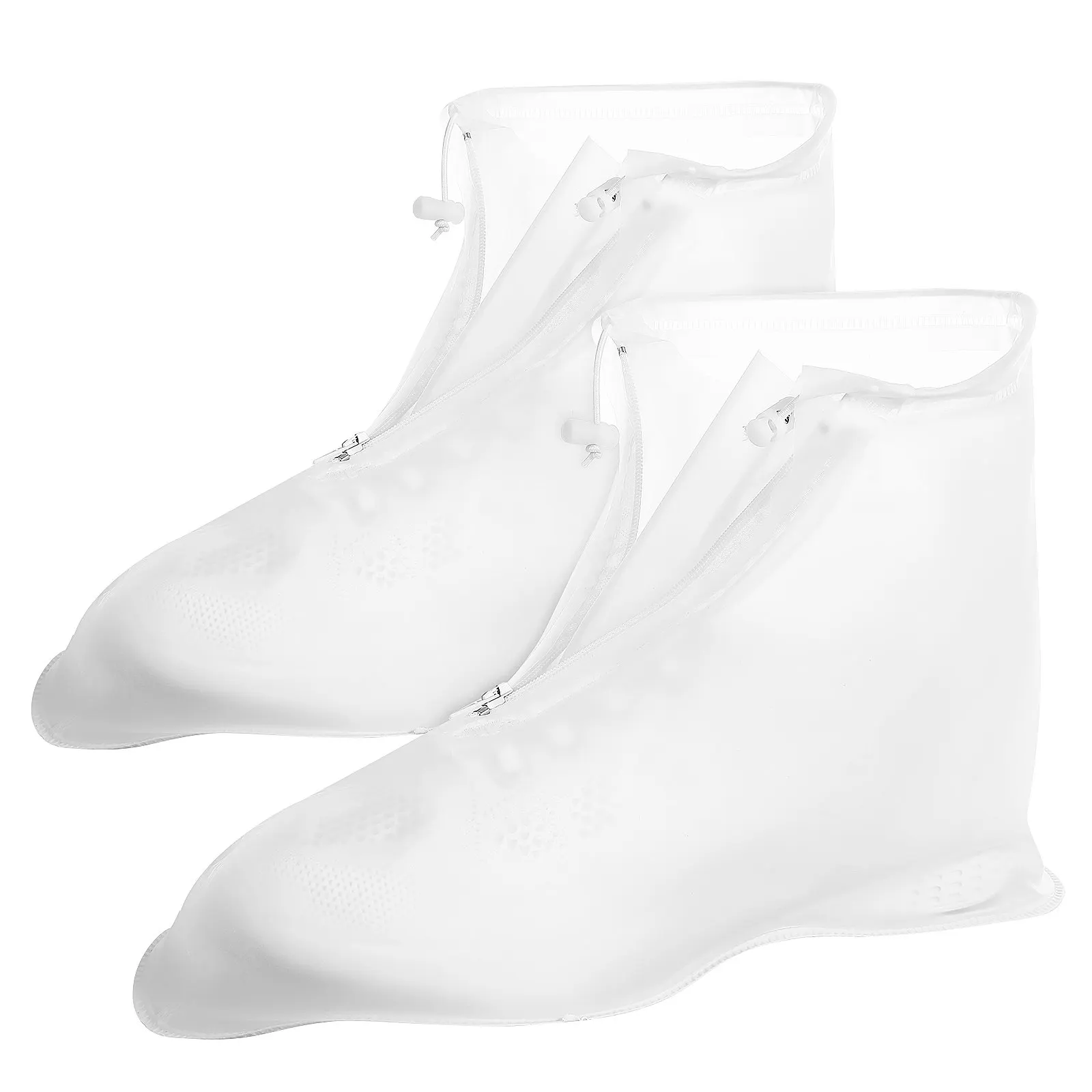 

1 Pair Rainproof Shoe Covers Waterproof PVC Non Slip Overshoes Reusable Protective Shoe Covers Boot Protector for Rainy Day
