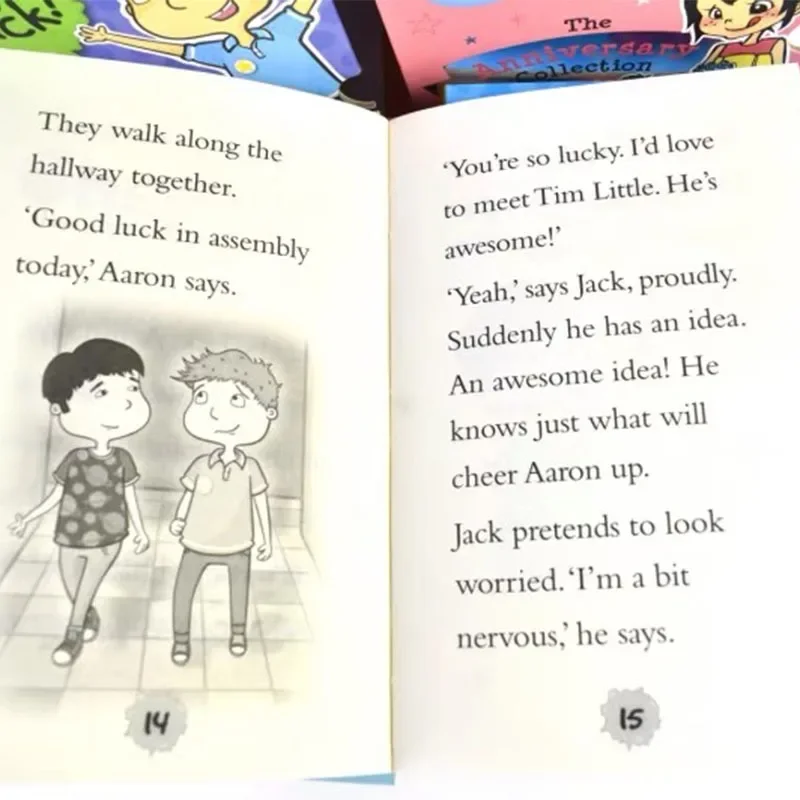 20 Books/Set Hey Jack Complete Collection Children Baby Famous Story English Tales Child Book Set Baby Bedtime Book