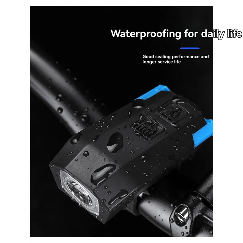 FFYY-Bicycle Lights USB Charging Horn Lights Night Riding Lighting Mountain Bike Headlights Cycling Equipment