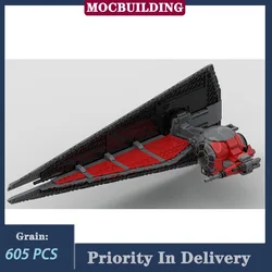 MOC Spaceship TIE Fighter Model Building Block Assembly Collection Toy Gifts