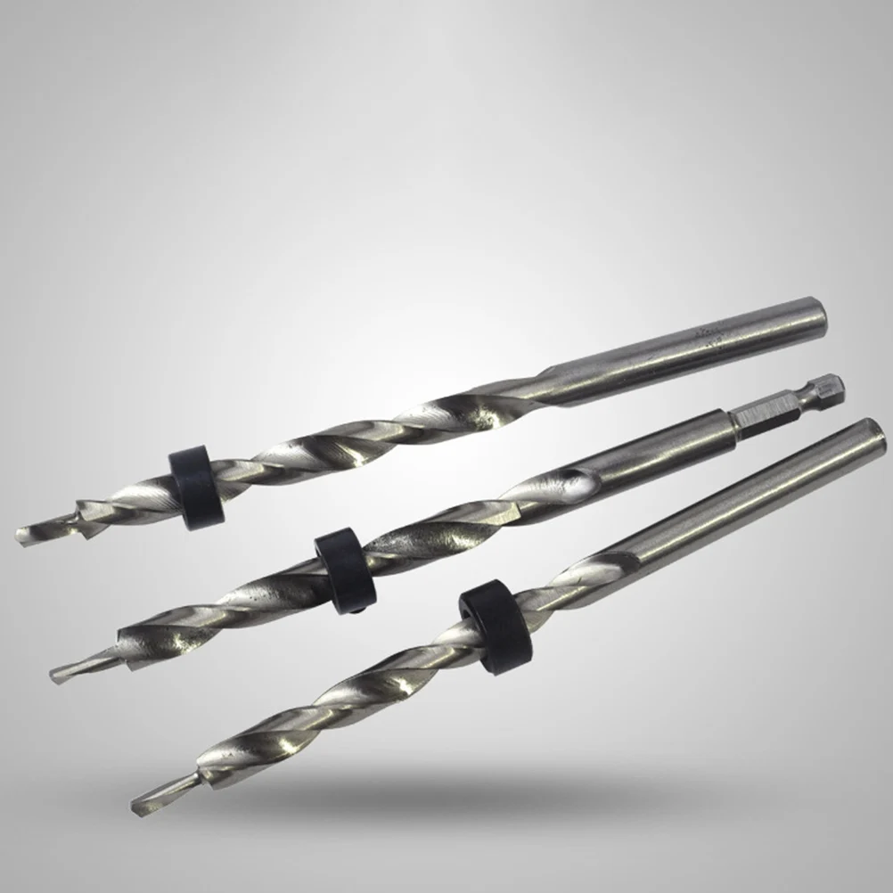 

Countersink Drill Bit Shank Wood Hole Reamer High Efficiency Woodworking Tool titanium coated long service life
