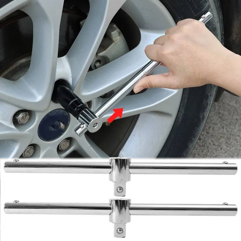 

1/2 "удлинитель торцевого ключа привода, скользящий Т-образный стержень, инструменты для авторемонта, хром-ванадиевый сплав, стальной трещоточный ключ, шатун