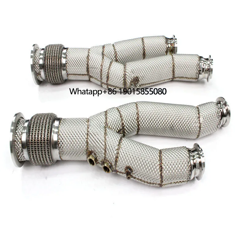 

High Quality Exhaust Header Performance Downpipe for Lamborghini Aventador Lp700 Lp720 Lp7404 Sv Svj 6.5 V12 Manifold Header