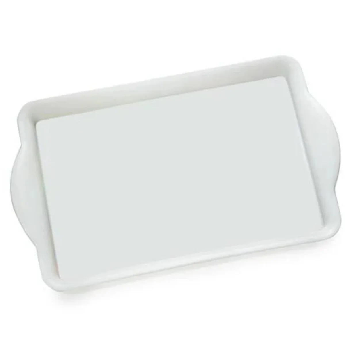 Rectangular Tray with Handle in Melamine 21x14cm