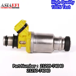 4pcs High quality fuel injectors Nozzle OEM 23209-74040 23250-74040 for Toyota Celica MR2 2.0 2.2 Carina AV4 2.0L 3S-FE 5S-FE