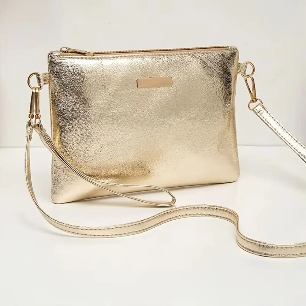 Fashion Sequined Crossbody Bag Large Capacity Shiny Evening Bag Vintage Versatile Makeup Pouch for Women