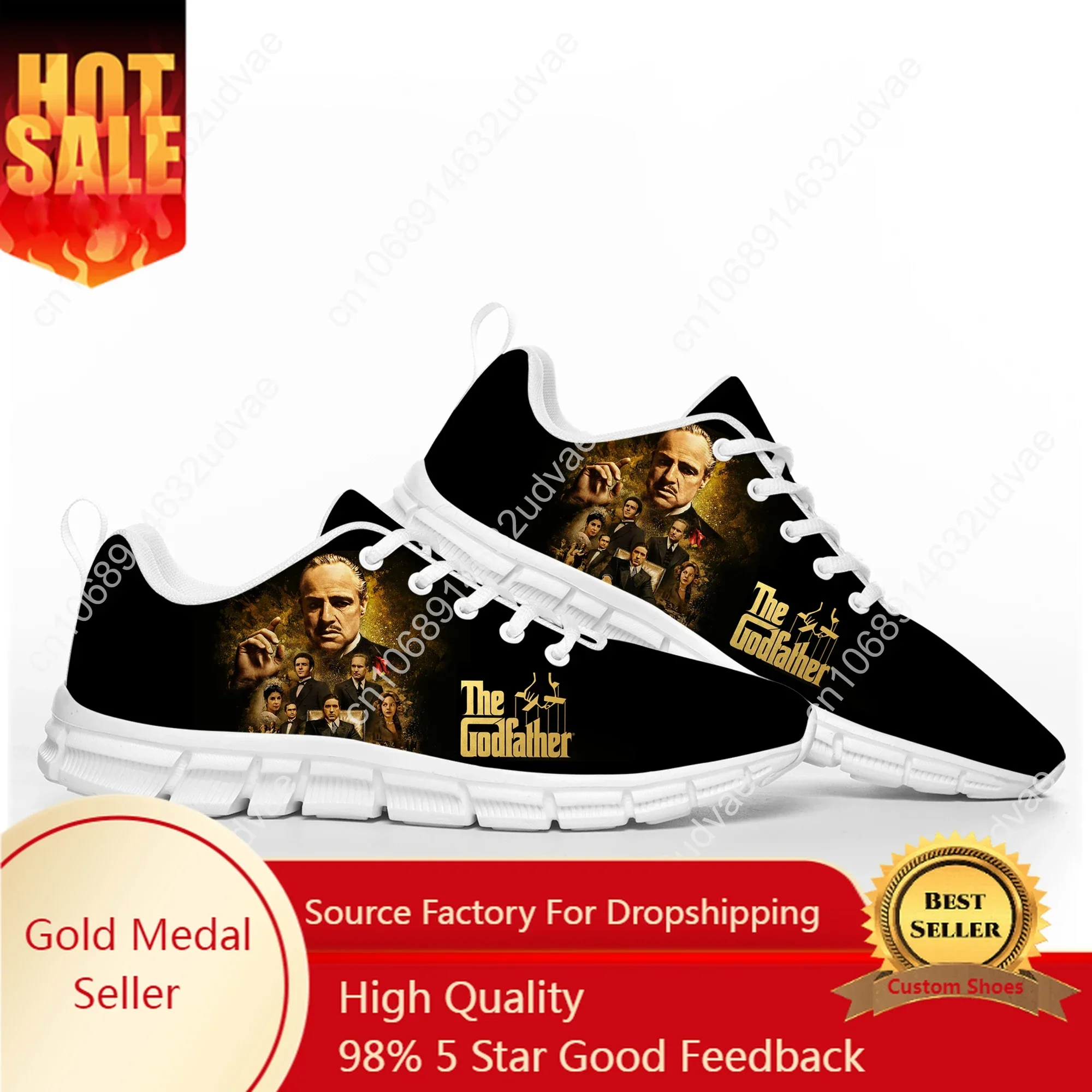 

The Godfather Trilogy Sports Shoes Mens Womens Teenager Sneakers Custom High Quality Couple Casual White Shoe