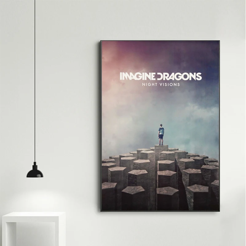 لوحة قماش من التنانين مع غلاف تاريخي ، ملصقات ومطبوعات ، ألبوم موسيقى ، فن جداري ، صور لغرفة المعيشة ، ديكور المنزل #3