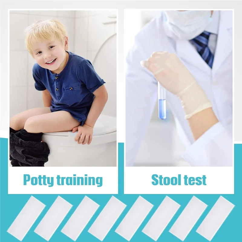 TA-Specimen Collector Stool Sample Collection Kit 50 Pcs Flushable Stool Collection Sheet Container Set