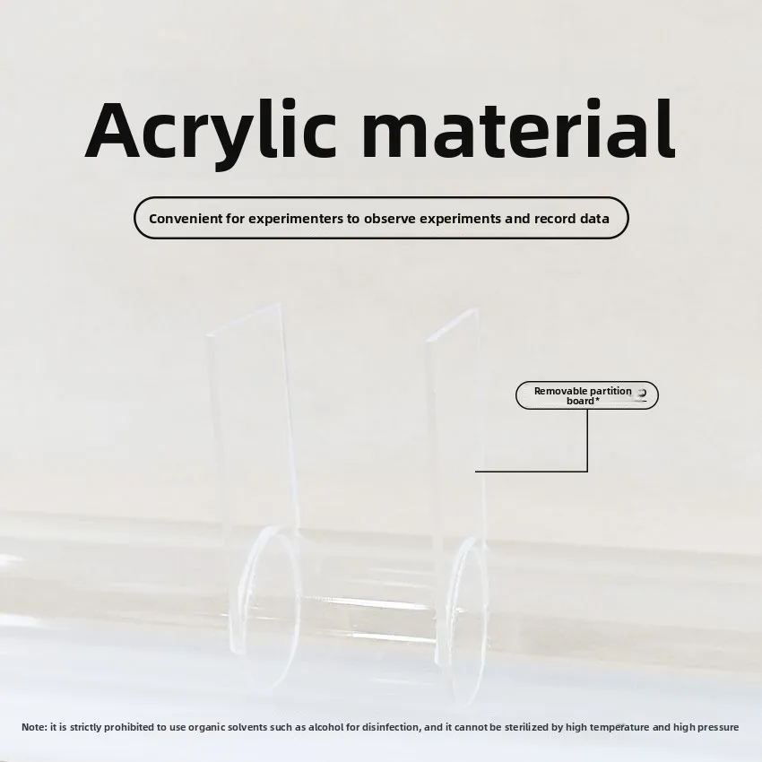 Lab-Grade Clear Acrylic Mouse Tube Dominance Test Apparatus - 30cm Length, 3.0-3.5cm Inner Diameter, Social Hierarchy Assessment