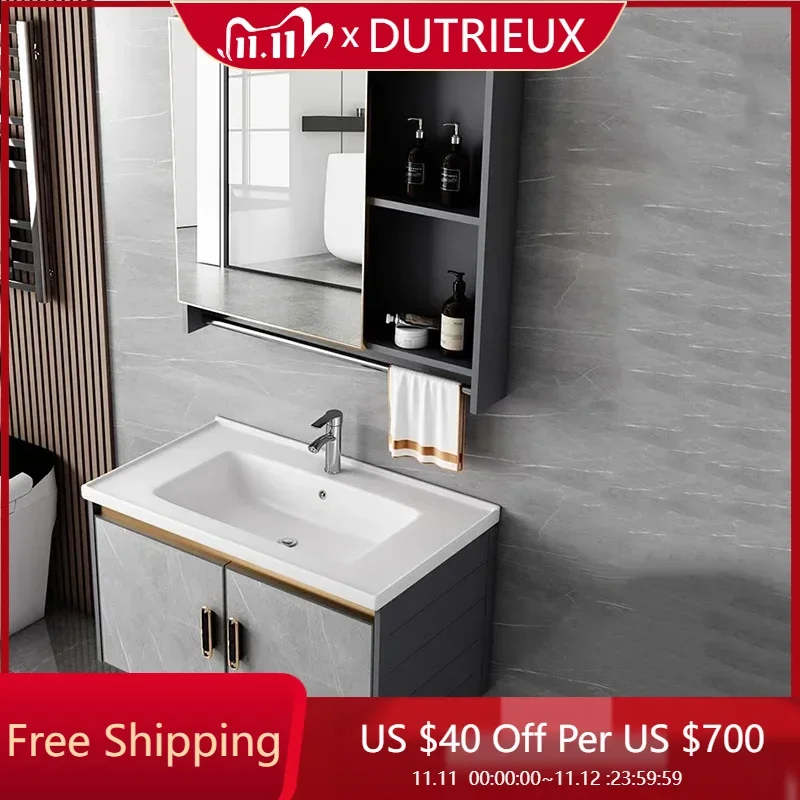 

Metal Buffet Bathroom Cabinet Closet Partitions Disinfecting Makeup Medicine Floor Cupboard Display Vestidores Room Furniture