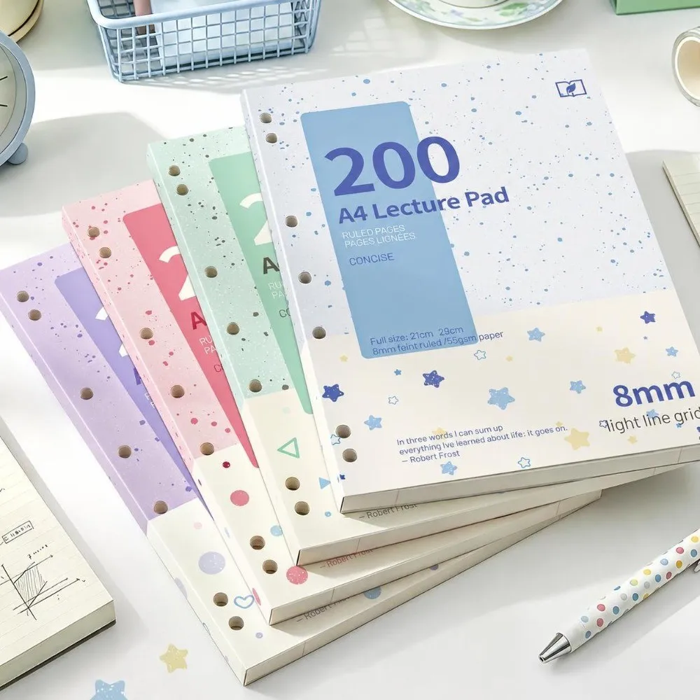 caderno-a4-reforcado-com-folhas-soltas-200-paginas-pautado-horizontal-caderno-de-escrita-para-escola