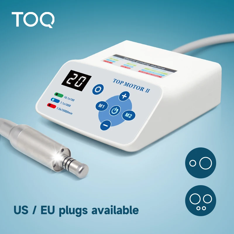

Dental Fiber Optic Touch Screen type Electric Motor with Internal Water Spray and LED Connector for Fiber Optic 1:1 1:5