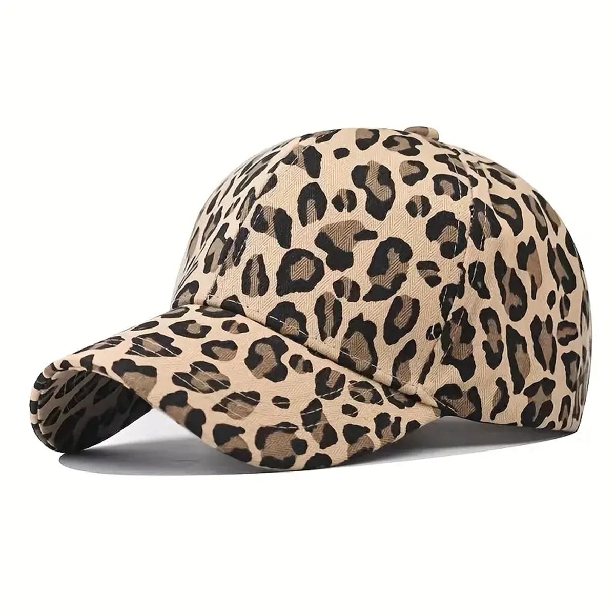 Leopard print baseball cap, fashion, casual lovers